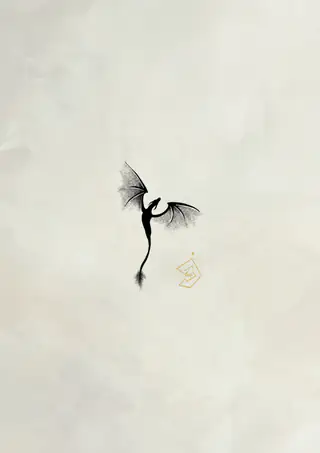 Flash tattoo Dragon 3