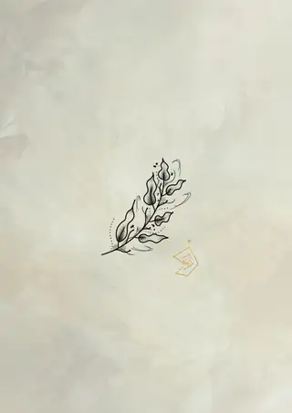 Flash tattoo Fleur 4