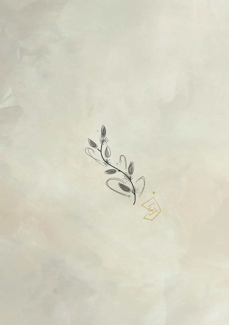 Flash tattoo Fleur 5