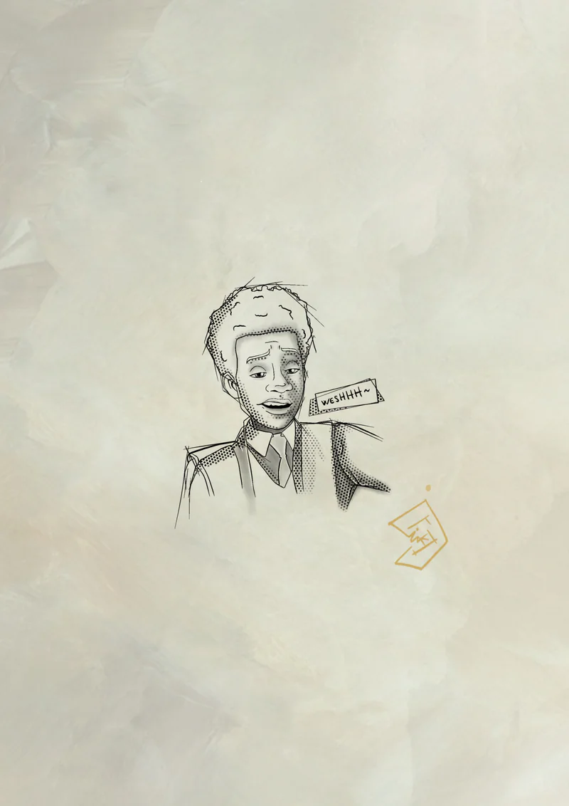 Flash tattoo Miles Morales