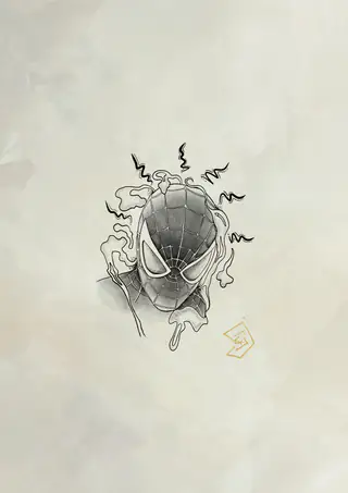 Flash tattoo Spider Sense