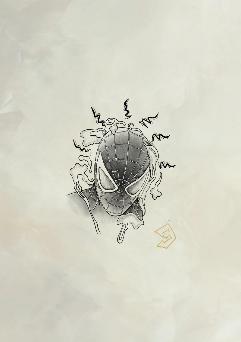 Flash tattoo Spider Sense