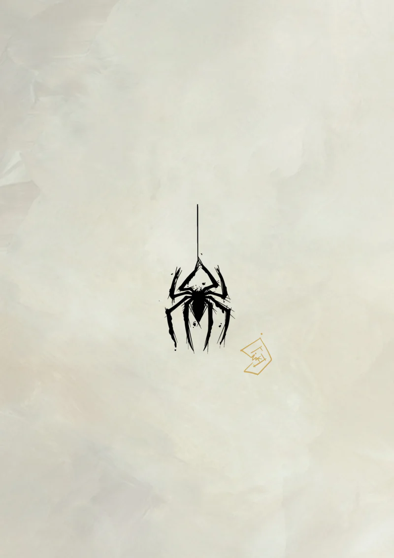 Flash tattoo Spider
