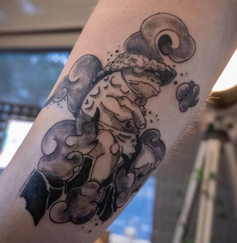 Flash tattoo personnage à Chambéry