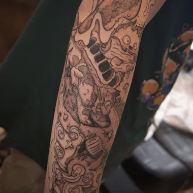 Tatouage pop-culture et manga Chambéry