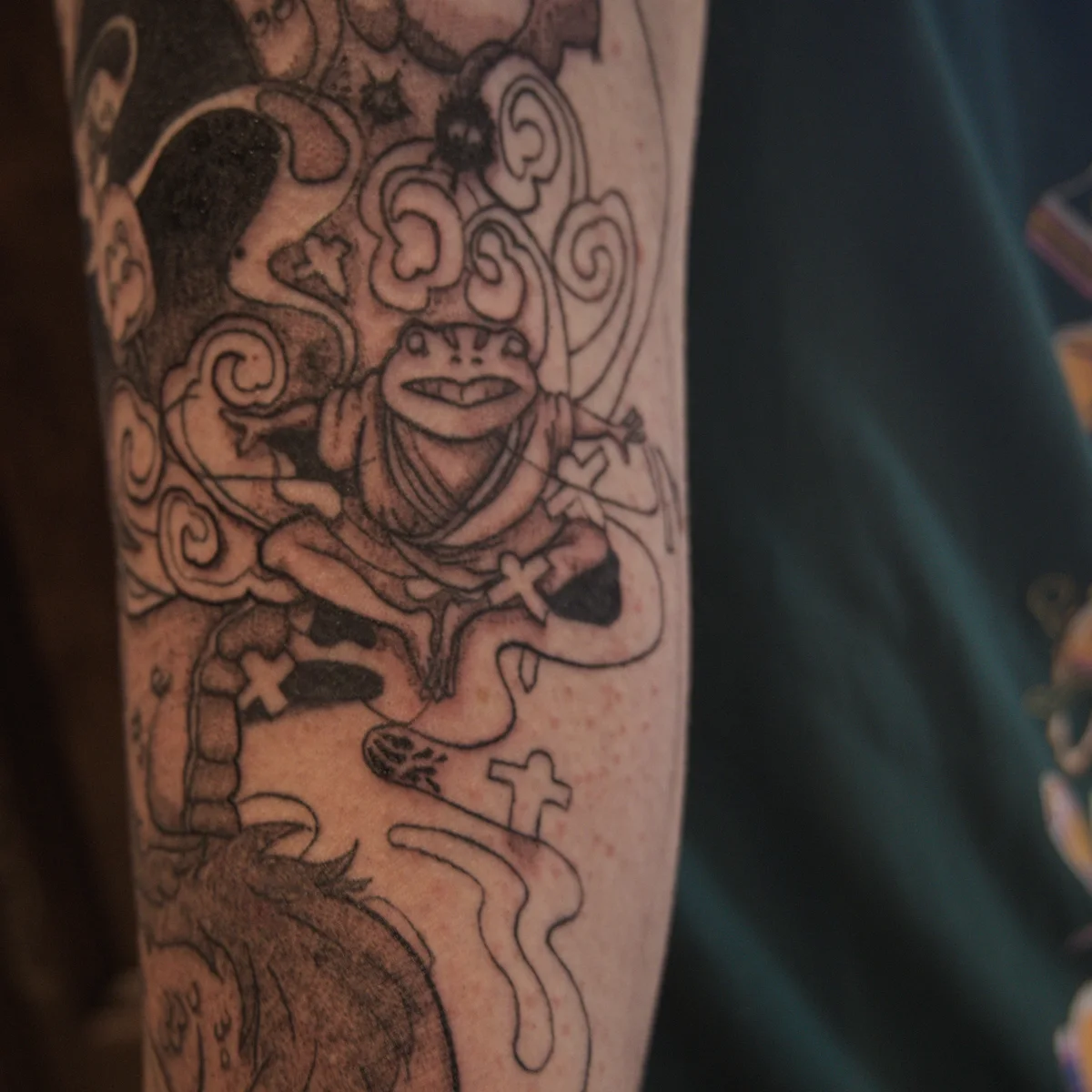 Tatouage anime Ghibli personnage — Studio Ensō Cognin Chambéry