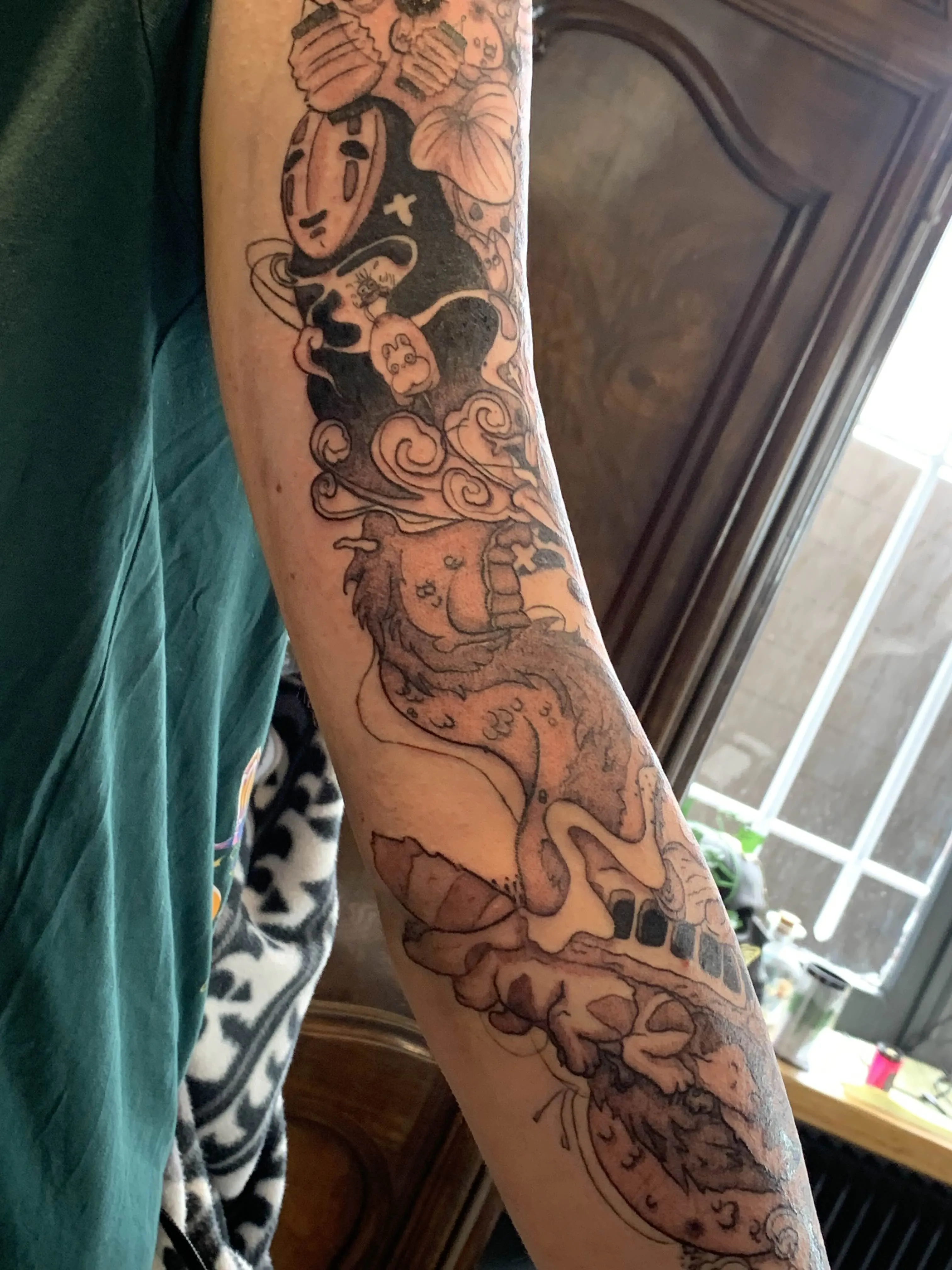Tatouage Ghibli pop-culture Chambéry